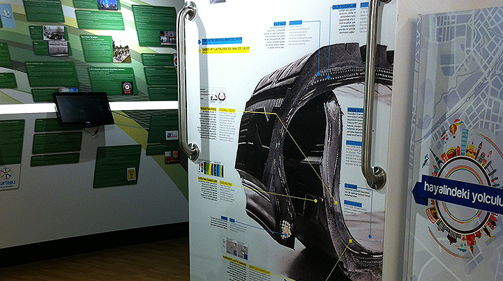 Patlasa da yol alabilen Lastik